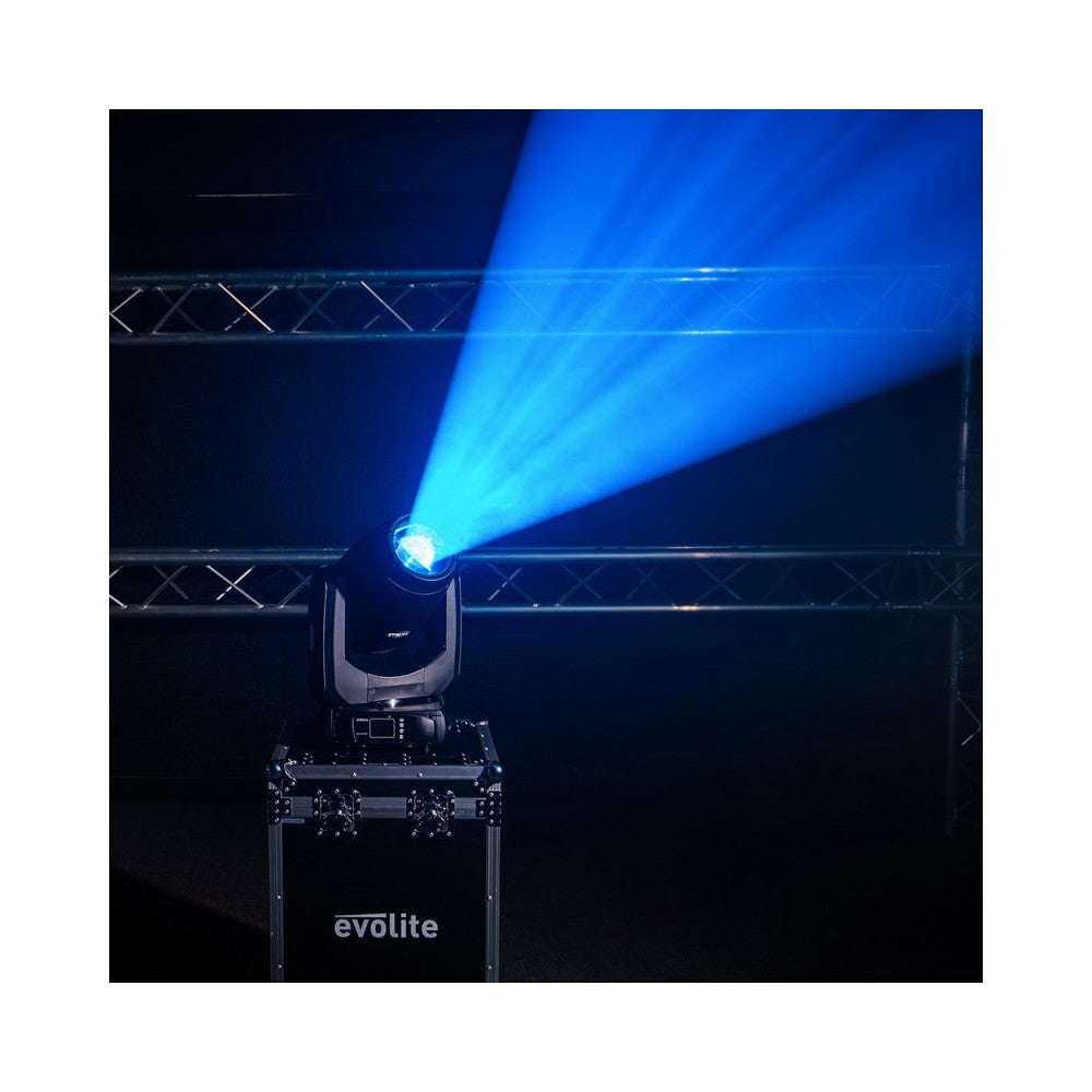 Evolite 360W LED head motor equipped, CMY. zoom 3°/48°