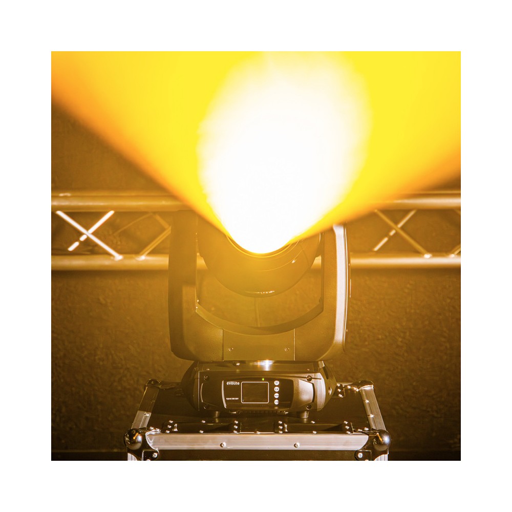 Evolite 360W LED head motor equipped, CMY. zoom 3°/48°