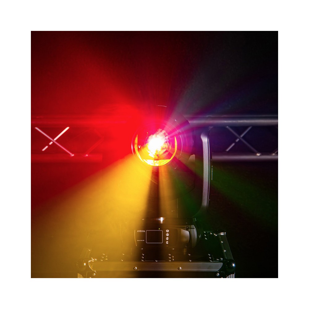 Evolite 360W LED head motor equipped, CMY. zoom 3°/48°