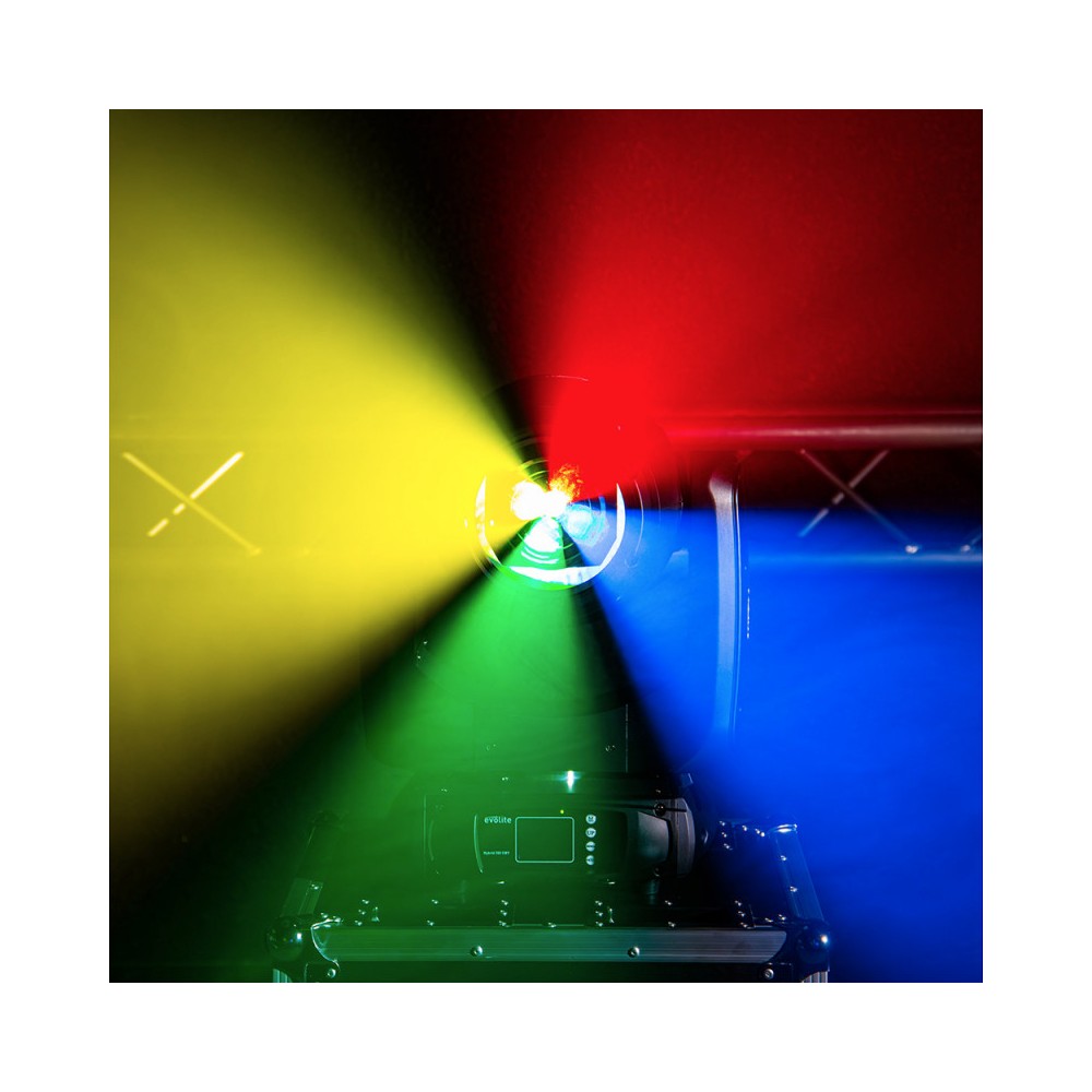 Evolite 360W LED head motor equipped, CMY. zoom 3°/48°