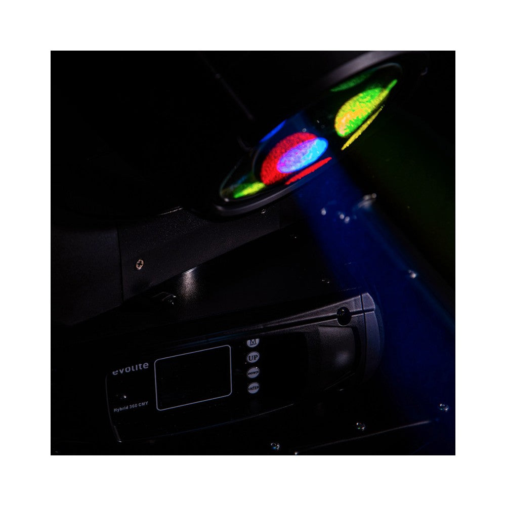Evolite 360W LED head motor equipped, CMY. zoom 3°/48°