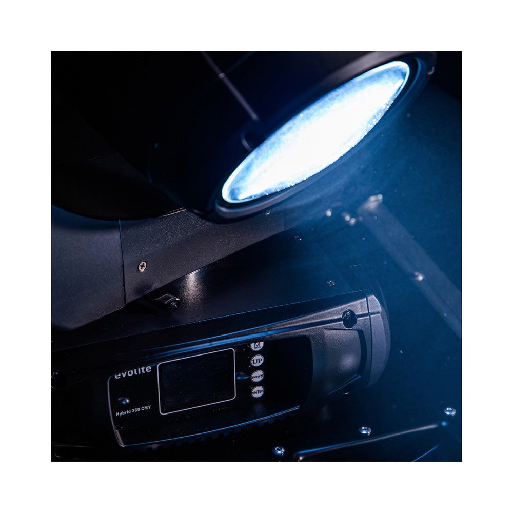 Evolite 360W LED head motor equipped, CMY. zoom 3°/48°