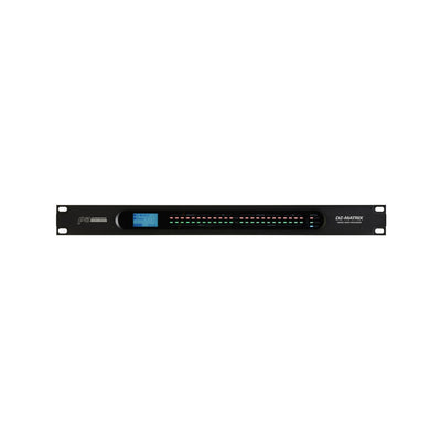 Audiophony 12x12 (8x8 analog + 4x4 remote) with the possibility of adding 8 digital inputs/outputs and connecting up to 16 matrices