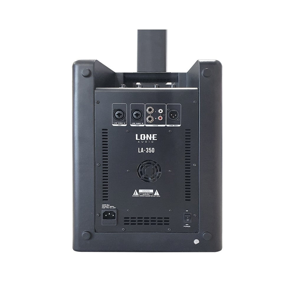 Lone Audio 100W active column speaker with 250W Class D subwoofer