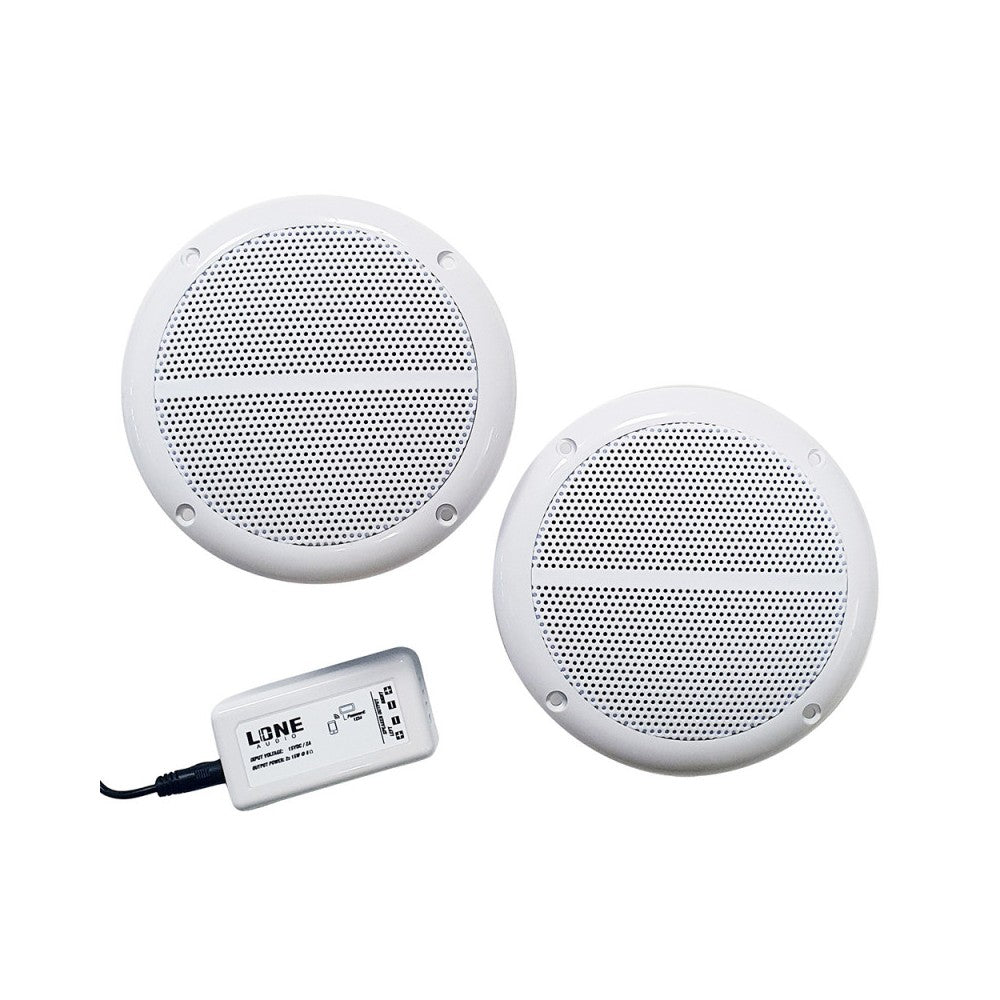 Lone Audio 2 x 15W in-wall speaker set with 30W 8 ohm amplifier