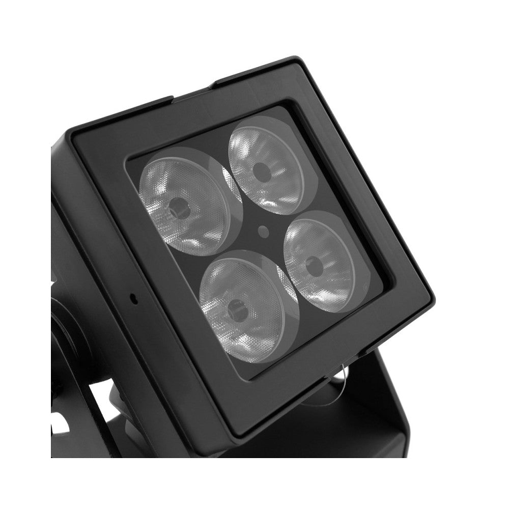 Evolite Juego de 6 proyectores TROPIKOLOR 4X15W IP65, entregado en flight case de 6 compartimentos