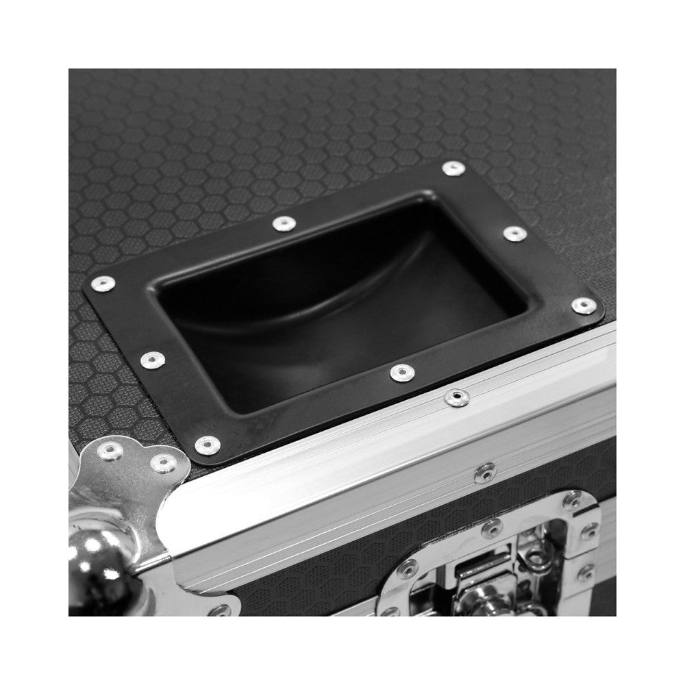 Evolite Juego de 6 proyectores TROPIKOLOR 4X15W IP65, entregado en flight case de 6 compartimentos