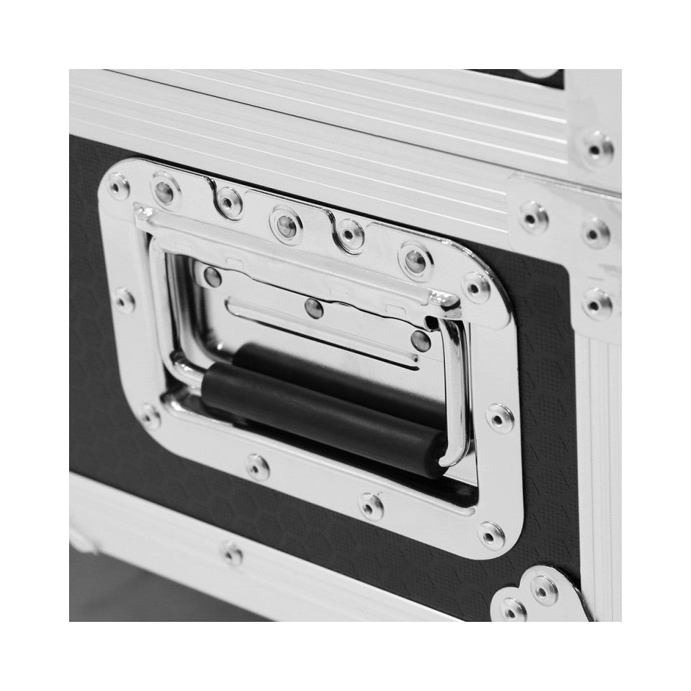 Evolite Juego de 6 proyectores TROPIKOLOR 4X15W IP65, entregado en flight case de 6 compartimentos