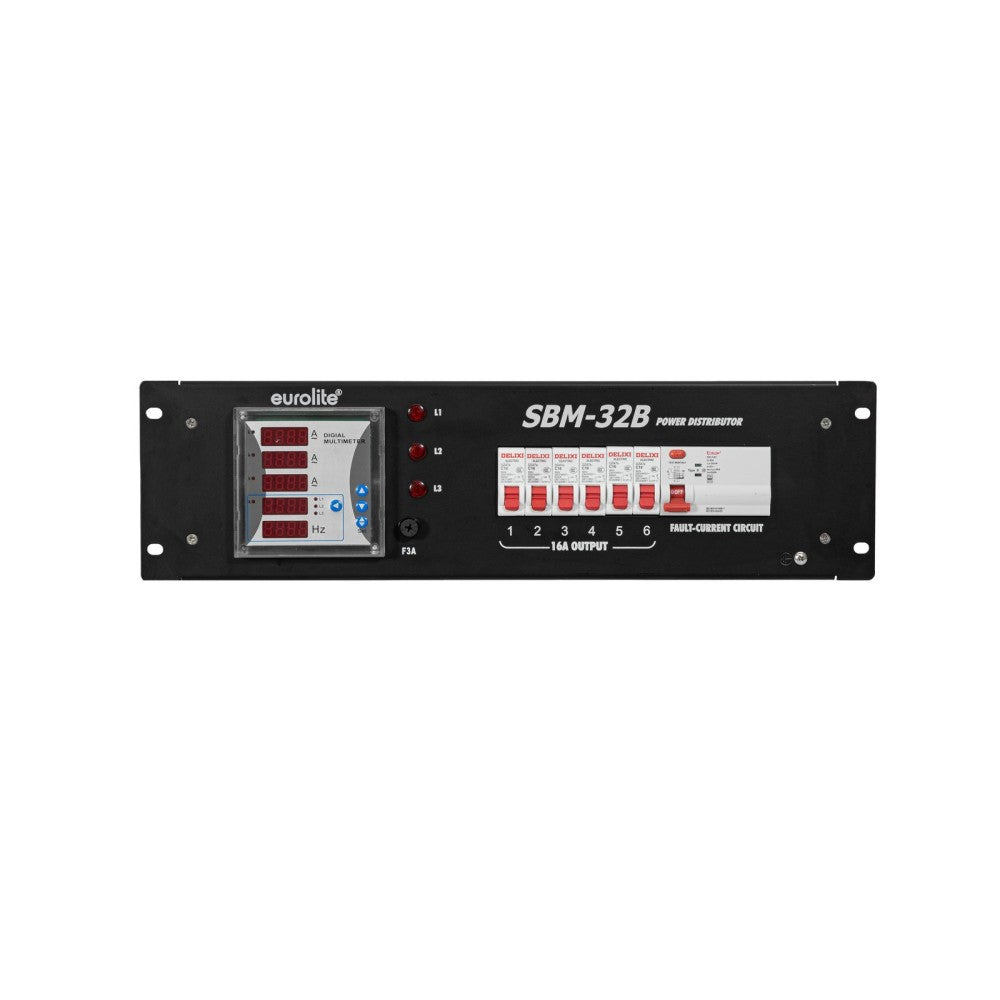 EUROLITE SBM-32B Distributore di Potenza