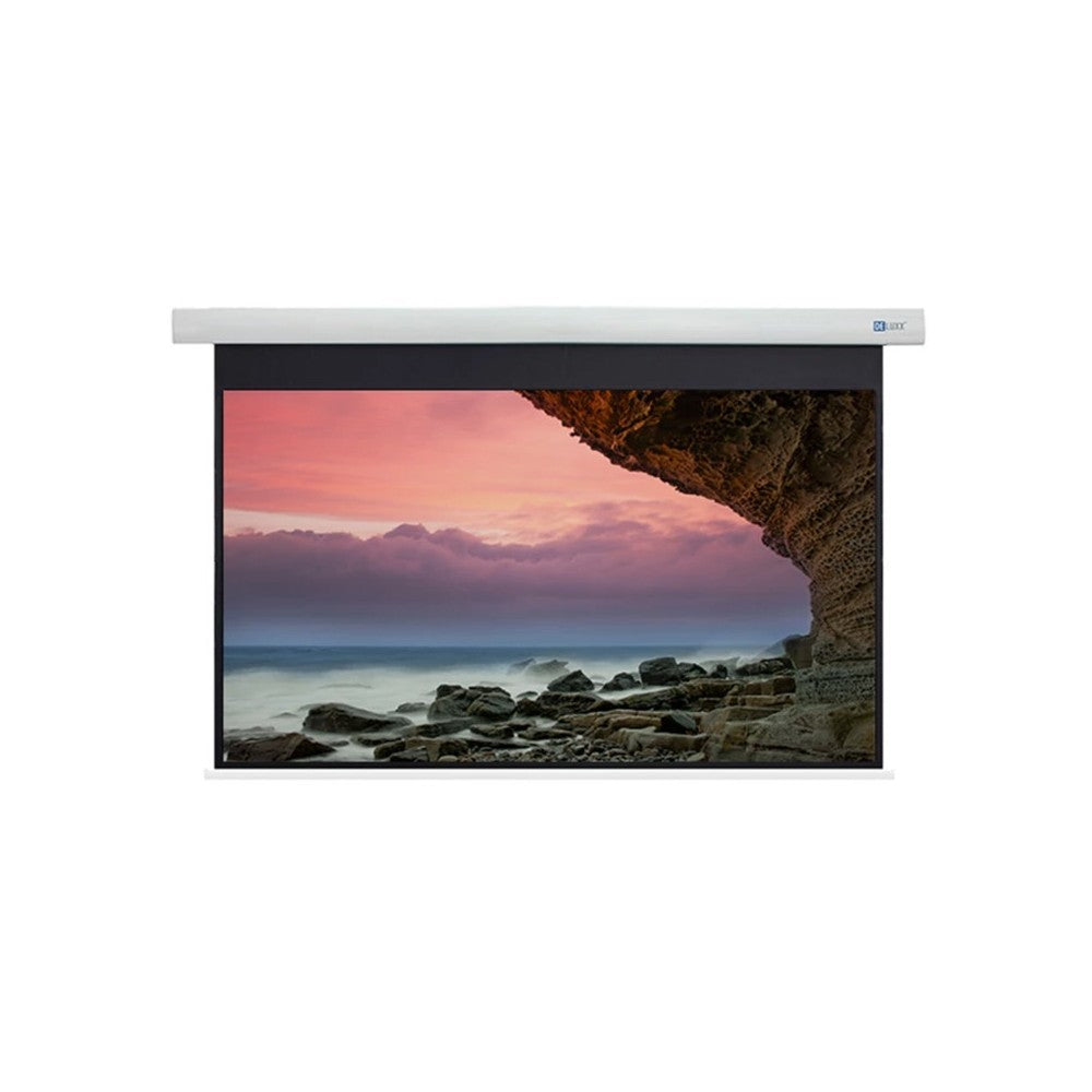 celexon Cinema DELUXX Motorized Screen 376 x 211 cm, 170" - 4K Fiber MWHT