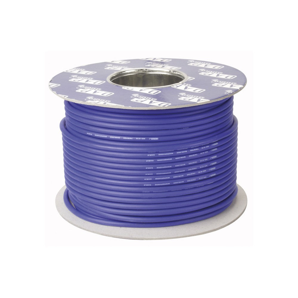 DAP DIG-110 AES-EBU Cavo blu digitale da 110 Ohm - 100m su rocchetto