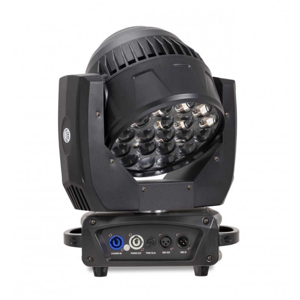 CENTOLIGHT THESIS 1915Z SET DI 2 TESTE MOBILI LED WASH 19 x 15W CON FLIGHT CASE