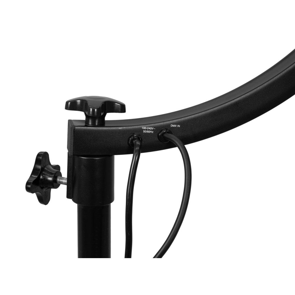 Supporto per EUROLITE PRO con motore DMX per sfere a specchio fino a 50 cm Nero