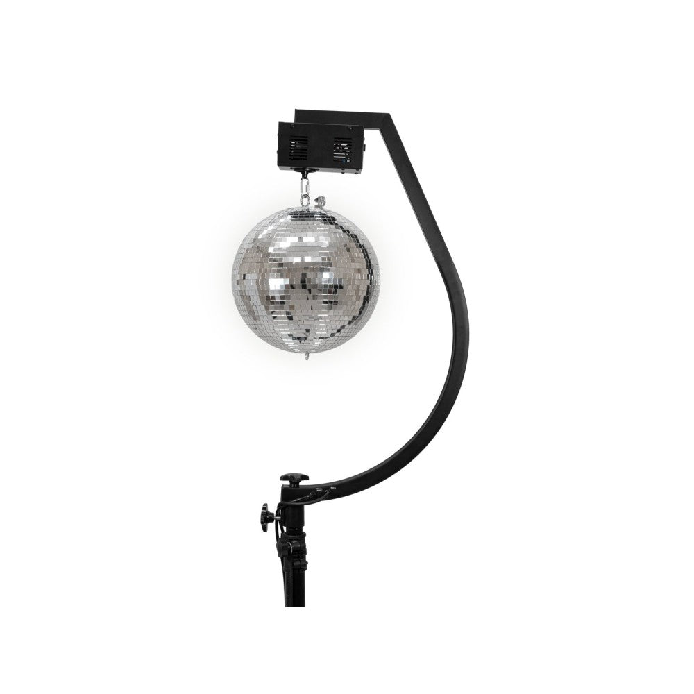 Supporto per EUROLITE PRO con motore DMX per sfere a specchio fino a 50 cm Nero