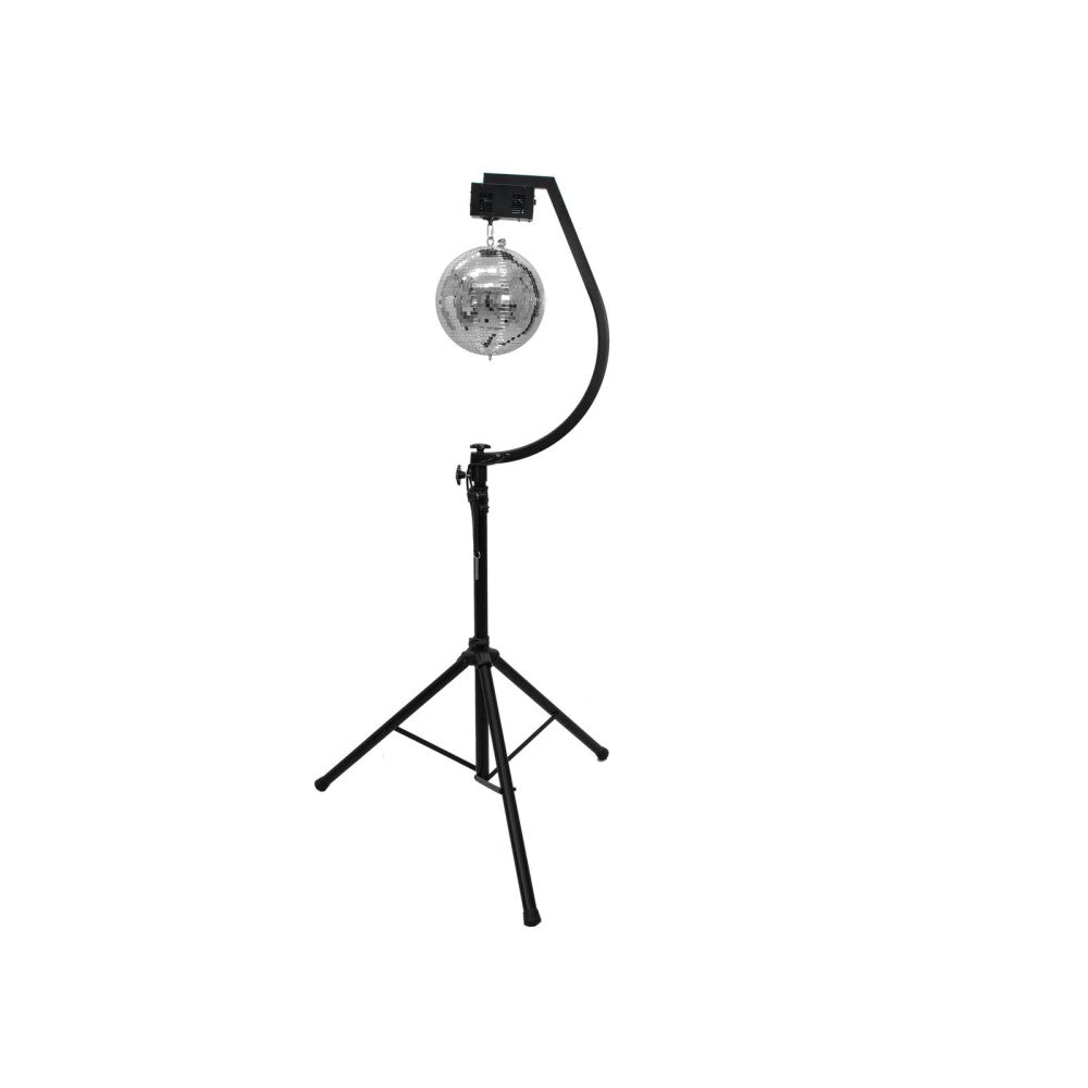Supporto per EUROLITE PRO con motore DMX per sfere a specchio fino a 50 cm Nero