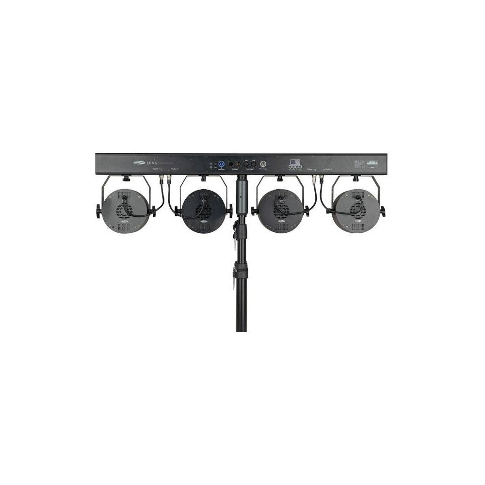 SHOWTEC LUNA FOUR BAR 60 Bar with 4 Luna Par 60 Q4 RGBW COB LED Spots