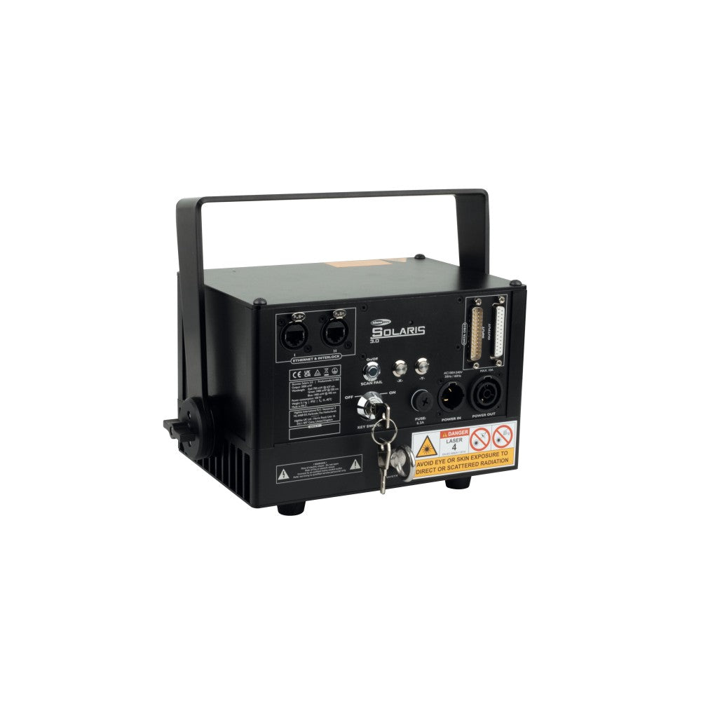 Showtec Solaris 3.0 Láser RGB de alta potencia con control ILDA