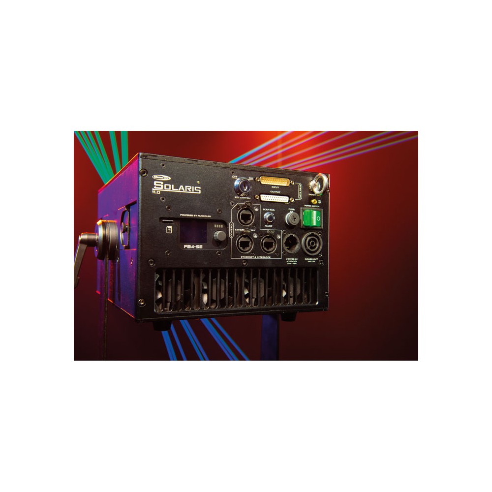 Showtec Solaris 3.0 Láser RGB de alta potencia con control ILDA