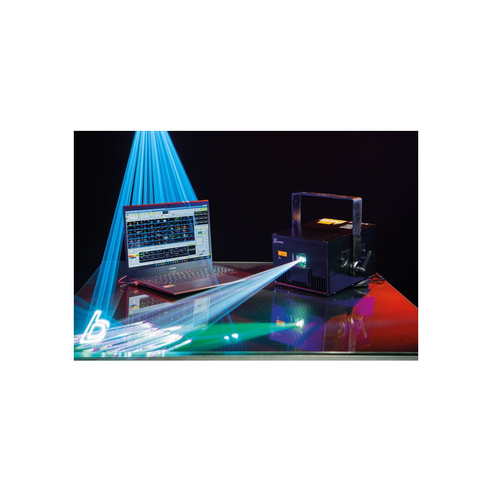 Showtec Solaris 3.0 Láser RGB de alta potencia con control ILDA