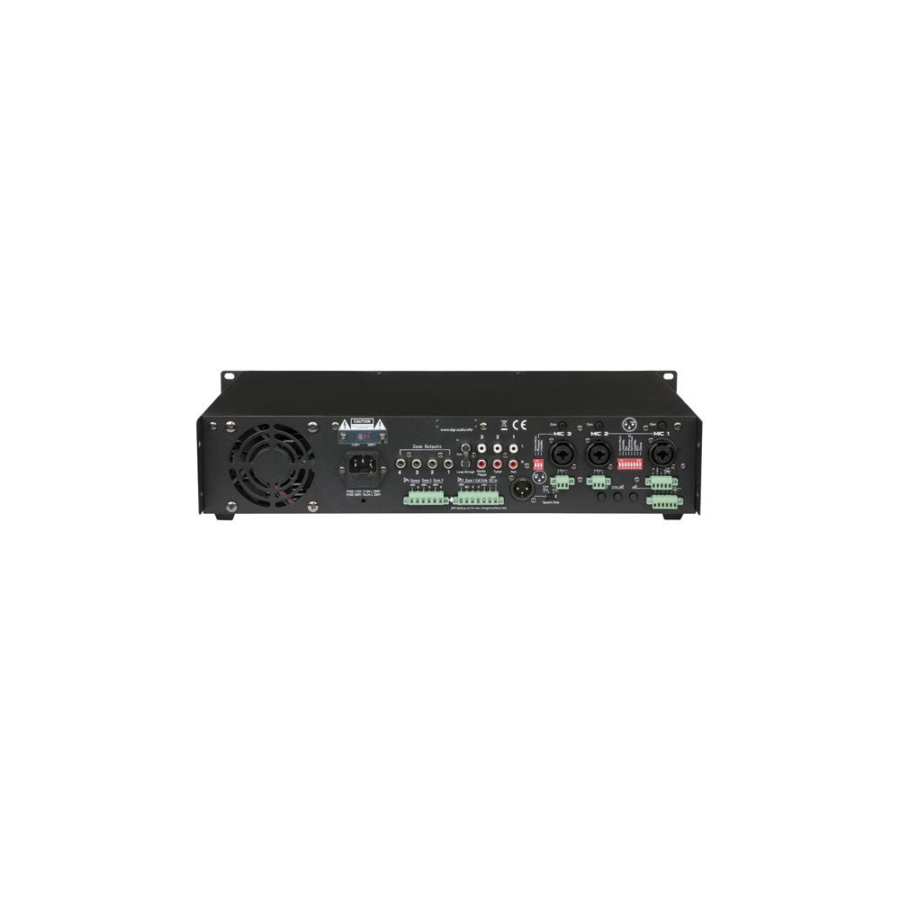 DAP-Audio ZA-7250 Amplificatore a zone, 100V, 250W