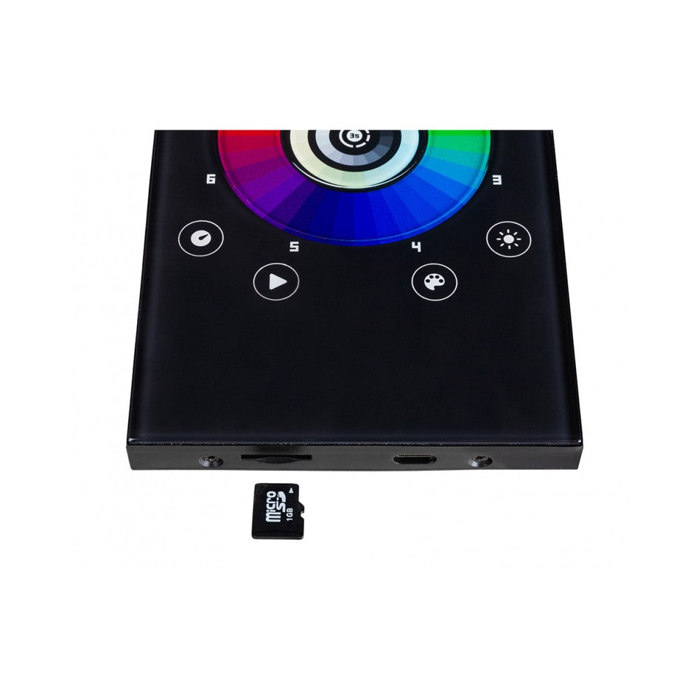 Briteq Tactile wall mounted DMX controller, 512 DMX Channels