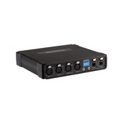 Briteq High-speed ArtNet &amp; sACN Node with 4 configurable DMX ports (XLR 5-pin), web interface and OLED display.  Compatible