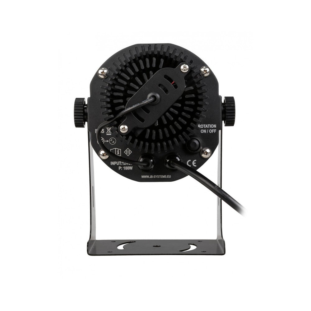 JB Systems Powerful outdoor IP65 logo projector based on a 100W cold white LED
