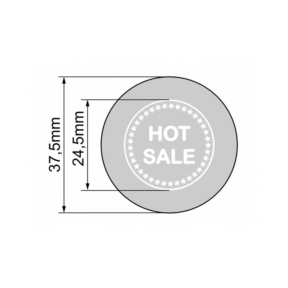 JB Systems Powerful outdoor IP65 logo projector based on a 100W cold white LED