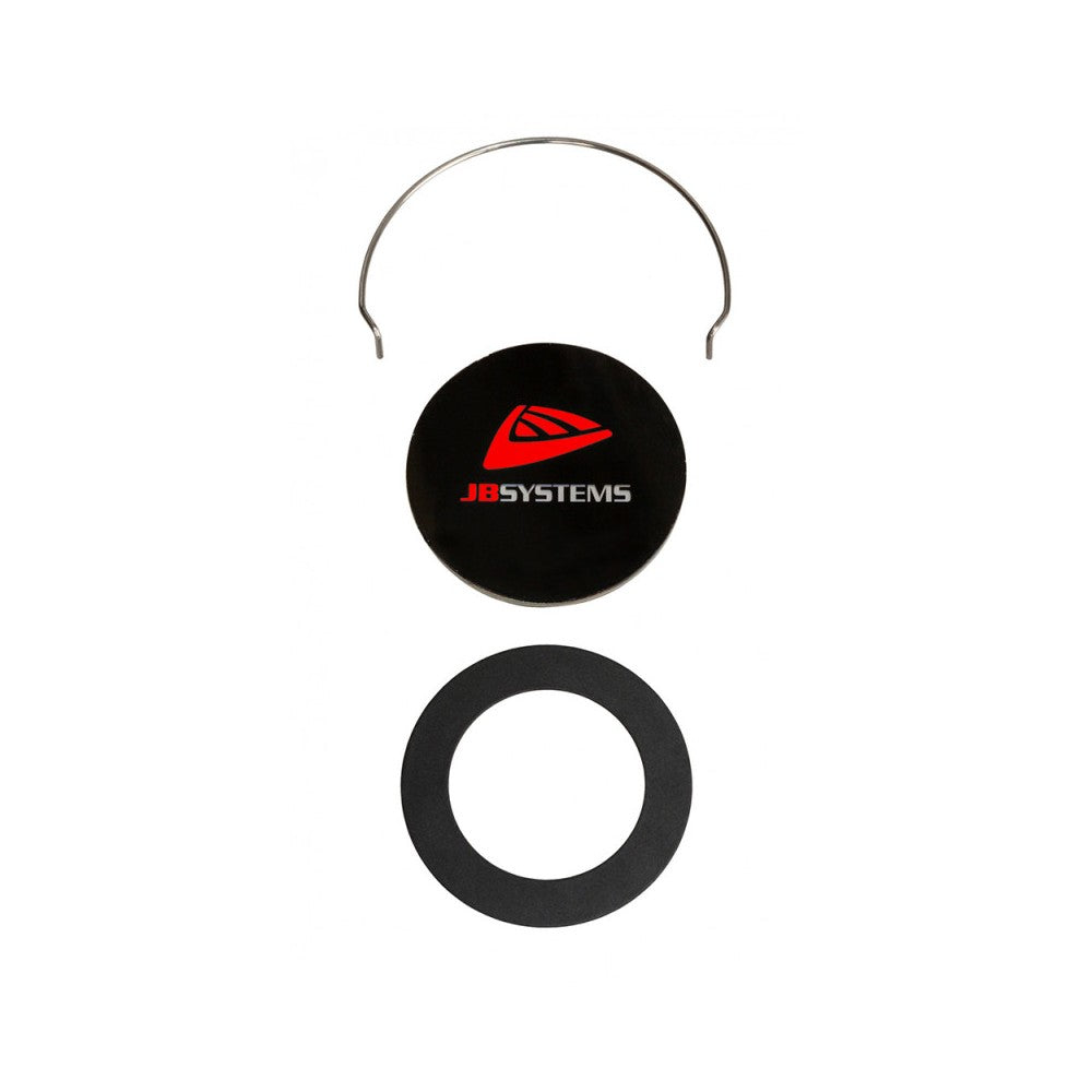 JB Systems Powerful outdoor IP65 logo projector based on a 100W cold white LED