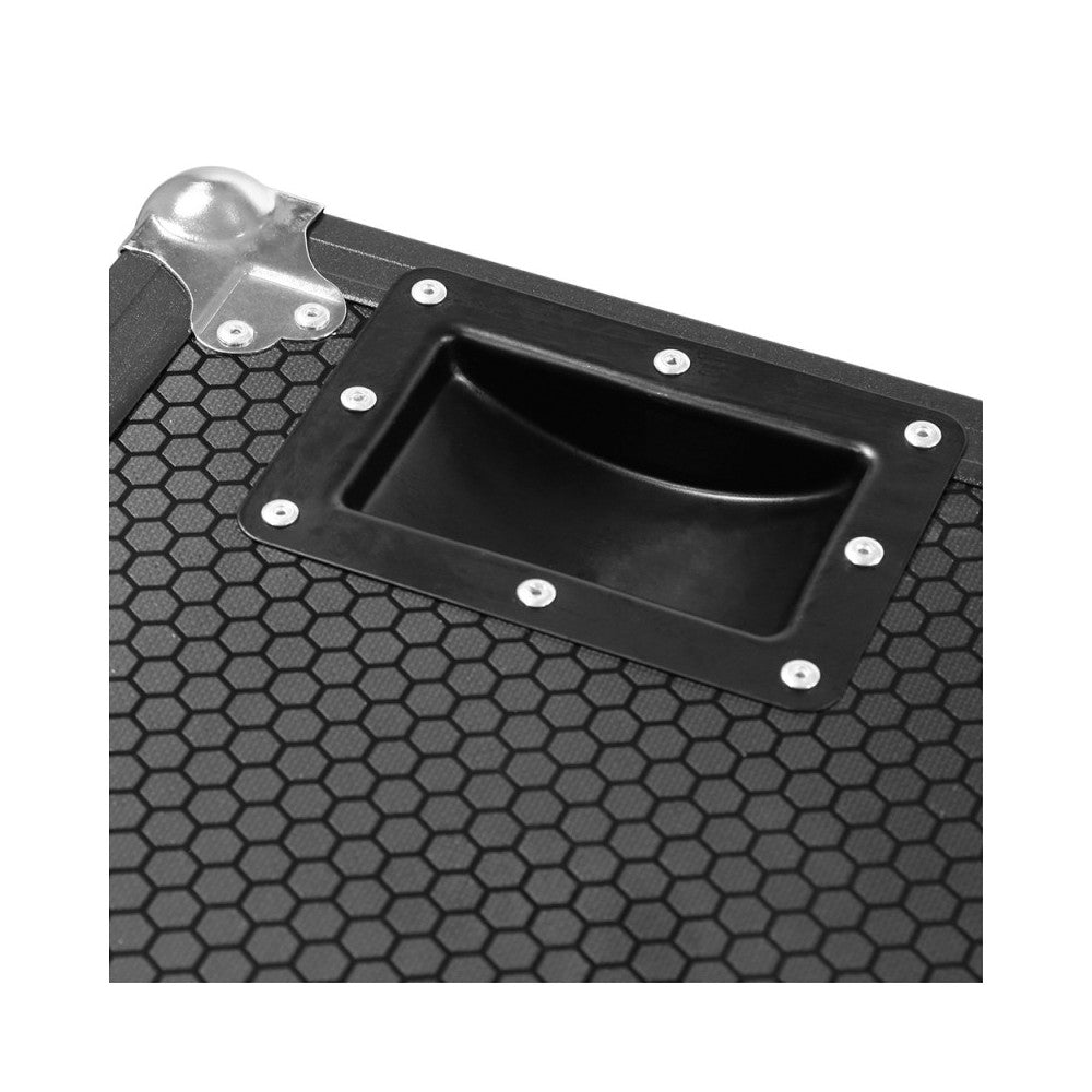 Flight case de transporte Evolite diseñado para transportar de forma segura 8 Evolite PARCOB150RGBW-IP