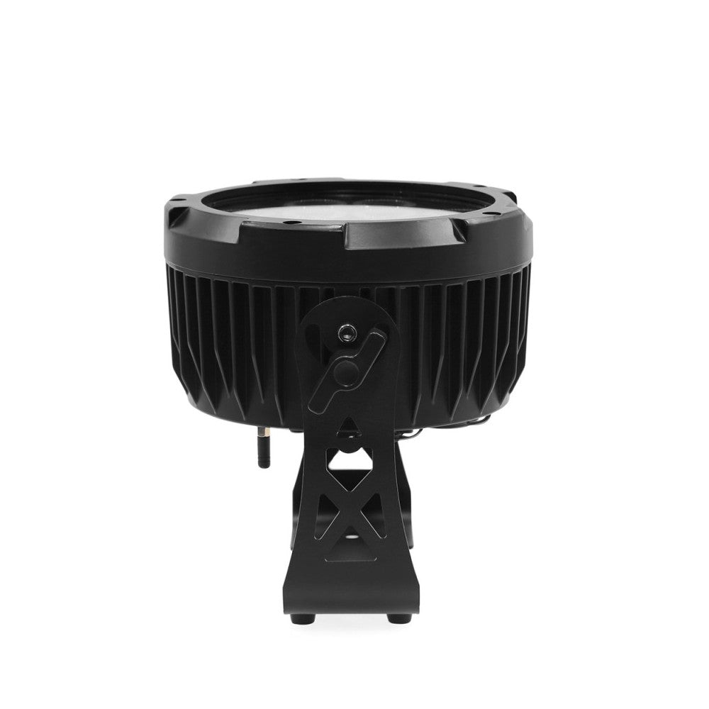 Proyector LED Evolite 12 x 12W RGBWA-UV 6 en 1, IP65, entregado en flight case de 6 unidades con cargador integrado