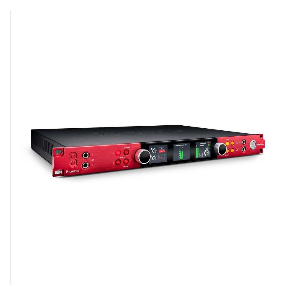 FOCUSRITE PRO RED 8LINE 58 In/64 Out Thunderbolt 3