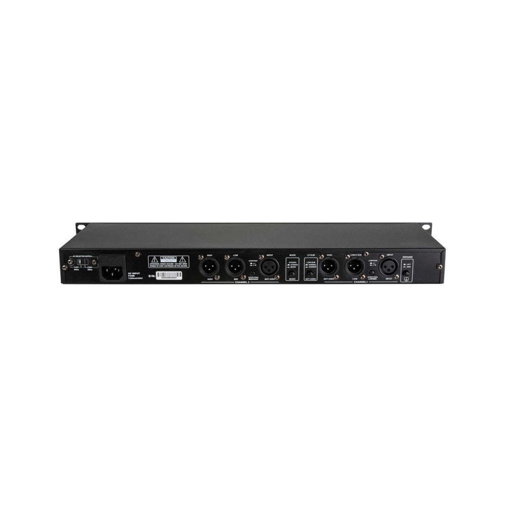 JB Systems 1U active crossover 2way stereo / 3way mono