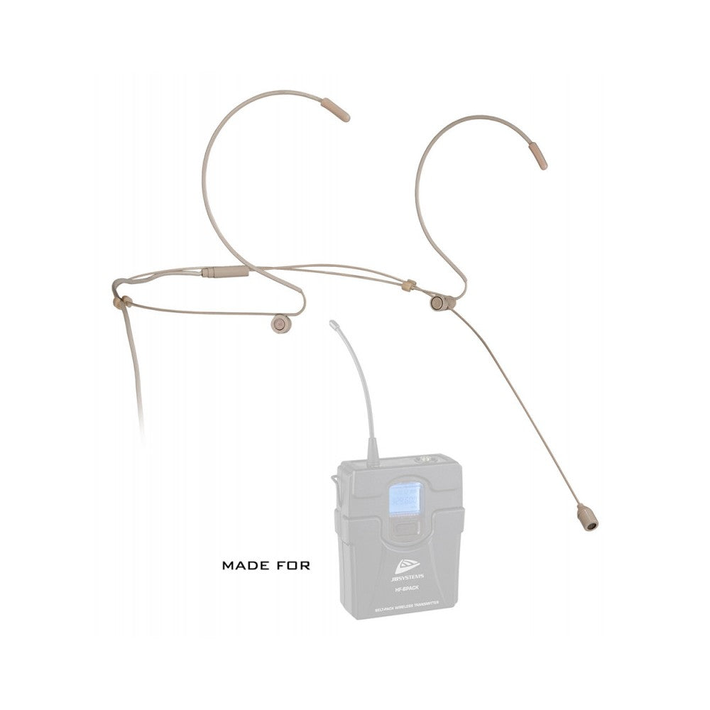 JB Systems Super lightweight headset condenser microphone