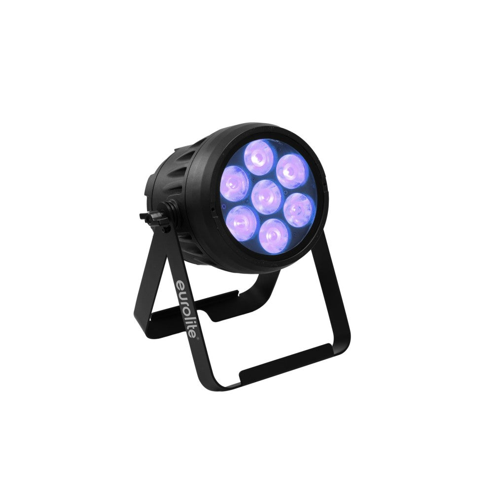 Foco EUROLITE LED IP PAR 7x10W RGBL