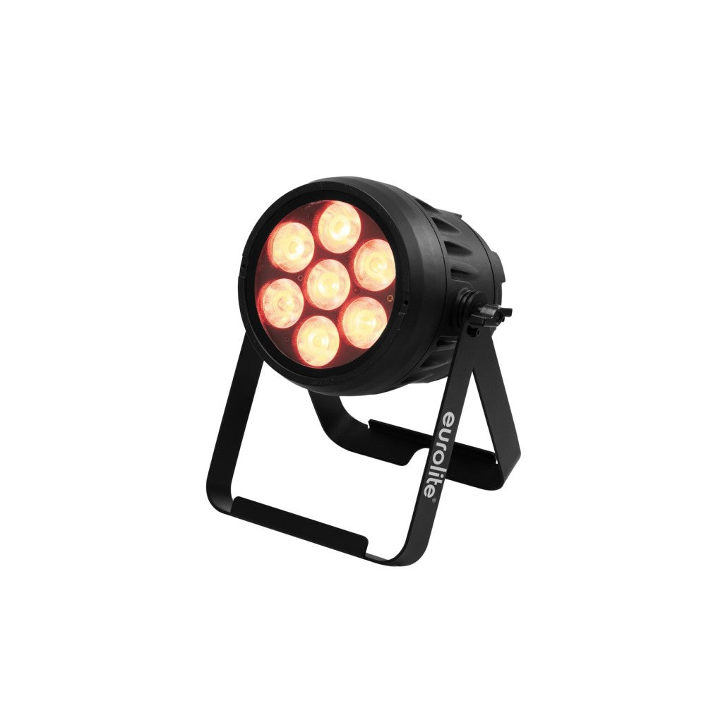 Foco EUROLITE LED IP PAR 7x10W RGBL