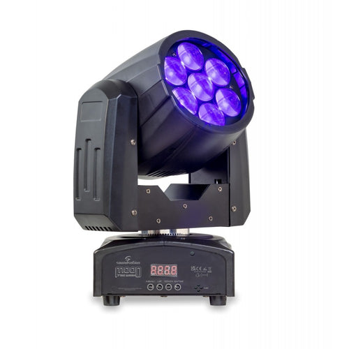SOUNDSATION MOOD 715Z LED WASH MOVING HEAD WITH ZOOM 7 X 15W