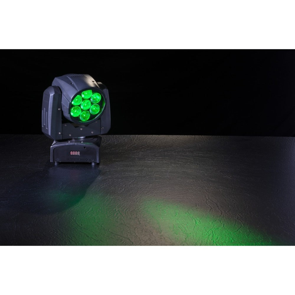 SOUNDSATION MOOD 715Z LED WASH MOVING HEAD WITH ZOOM 7 X 15W