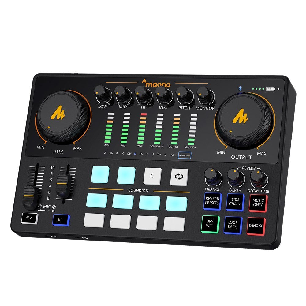 MAONO AME2 CONSOLE PORTATILE PER STREAMING LIVE E PODCAST