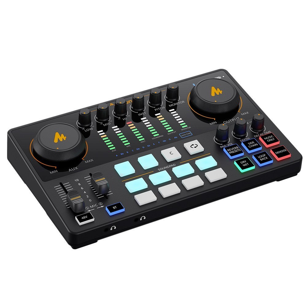 MAONO AME2 CONSOLA PORTÁTIL PARA TRANSMISIÓN EN VIVO Y PODCAST