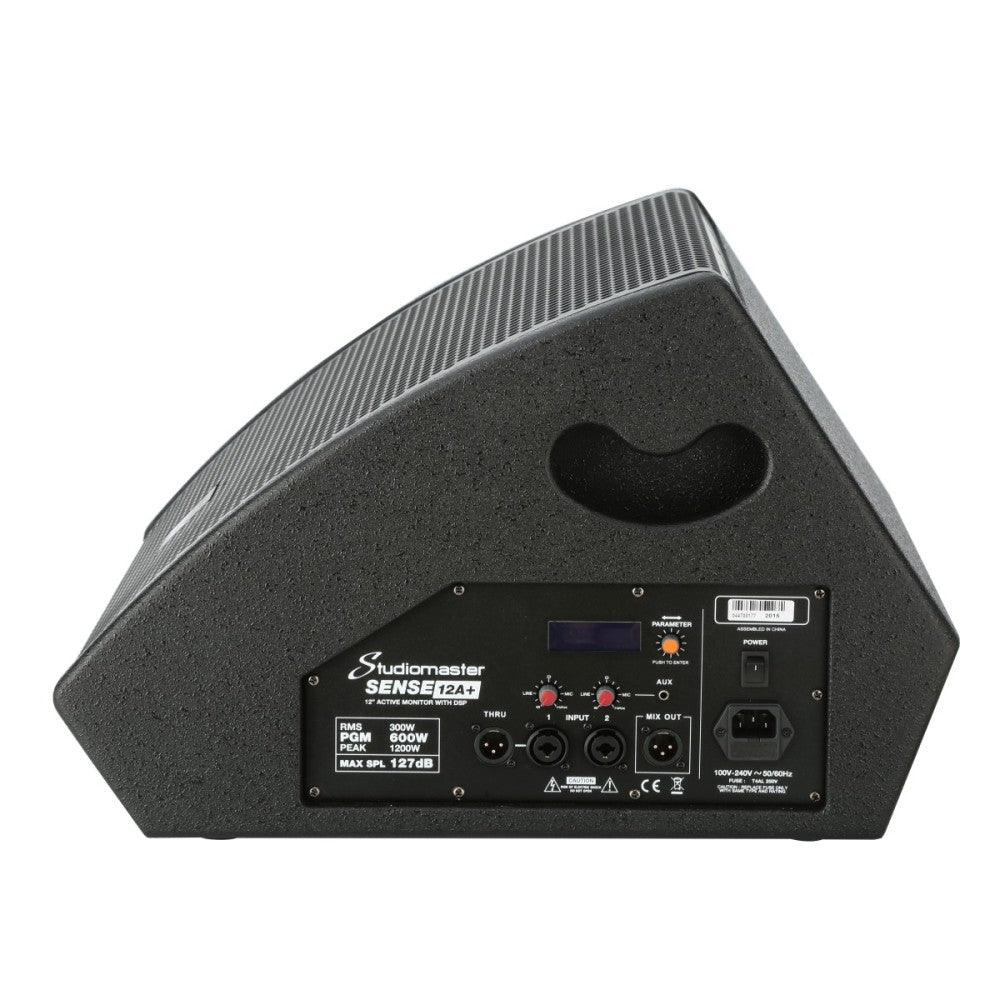 STUDIOMASTER SENSE12+ MONITOR 12" ATTIVO COASSIALE CON DSP