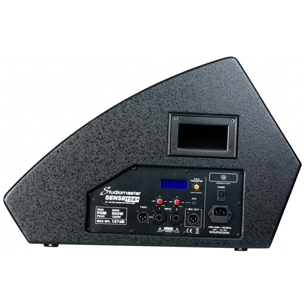 STUDIOMASTER SENSE15+ MONITOR 15" ATTIVO COASSIALE CON DSP
