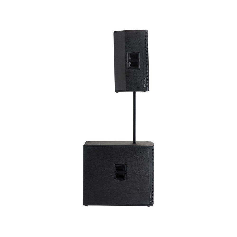 Audiophony 1000 W RMS 15' active wood speaker with DSP