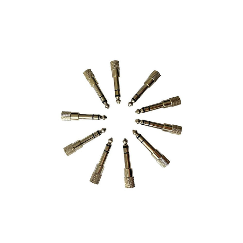 Enova Hifi Gold plate screw headphone adapter, pack of 10 pcs.