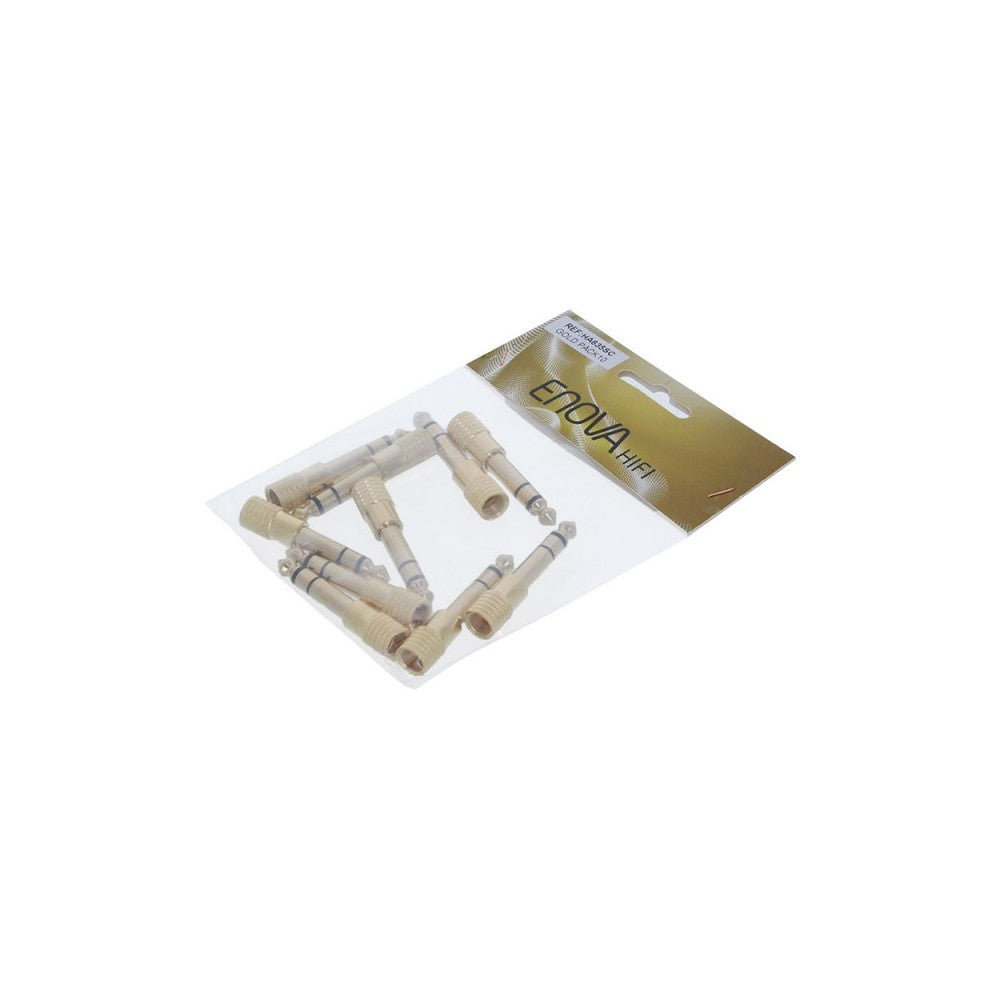 Enova Hifi Gold plate screw headphone adapter, pack of 10 pcs.
