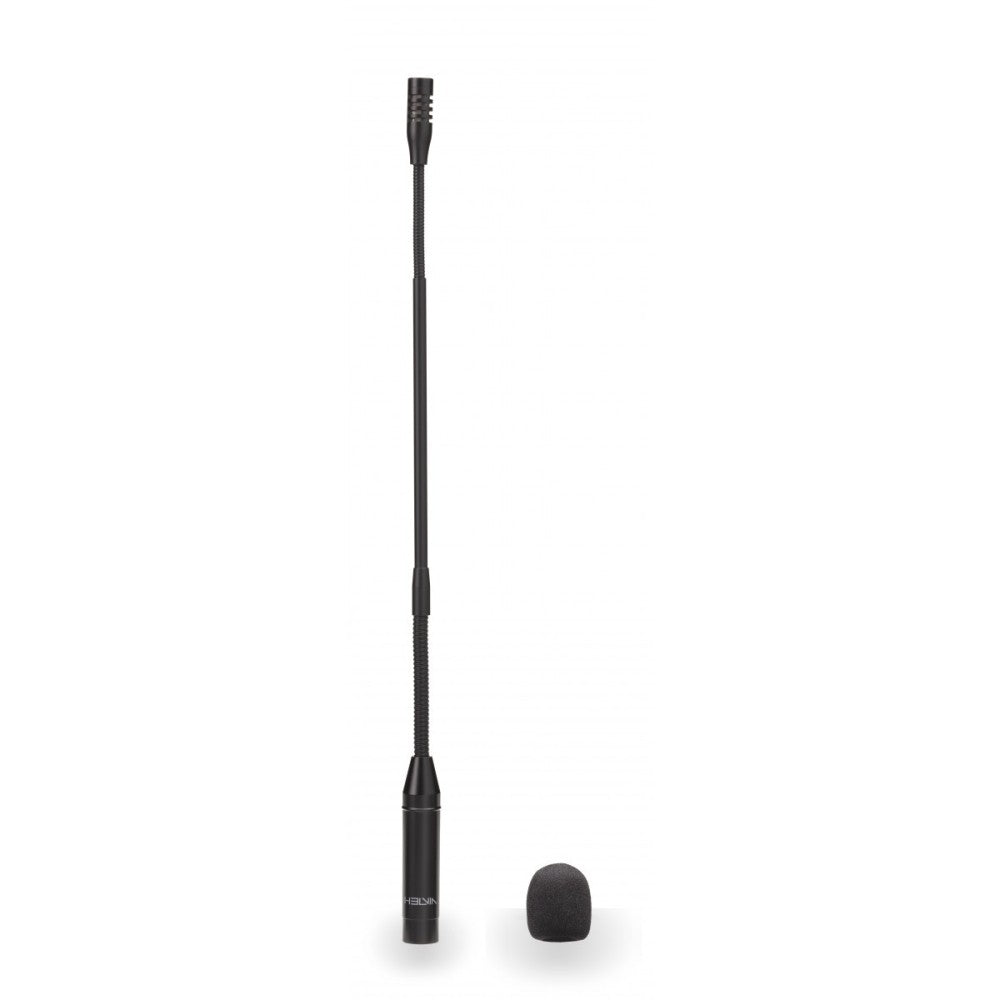 HELVIA STILE 450 Micrófono de cuello de ganso cardioide 45cm Negro
