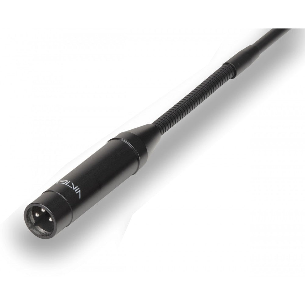 HELVIA STILE 450 Cardioid Gooseneck Microphone 45cm Black