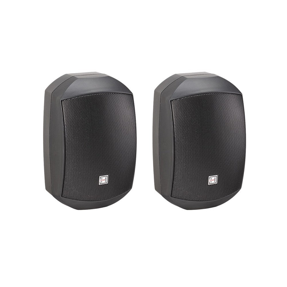HELVIA LIDO-420 WPB COPPIA DIFFUSORI A PARETE IP-65 NERO