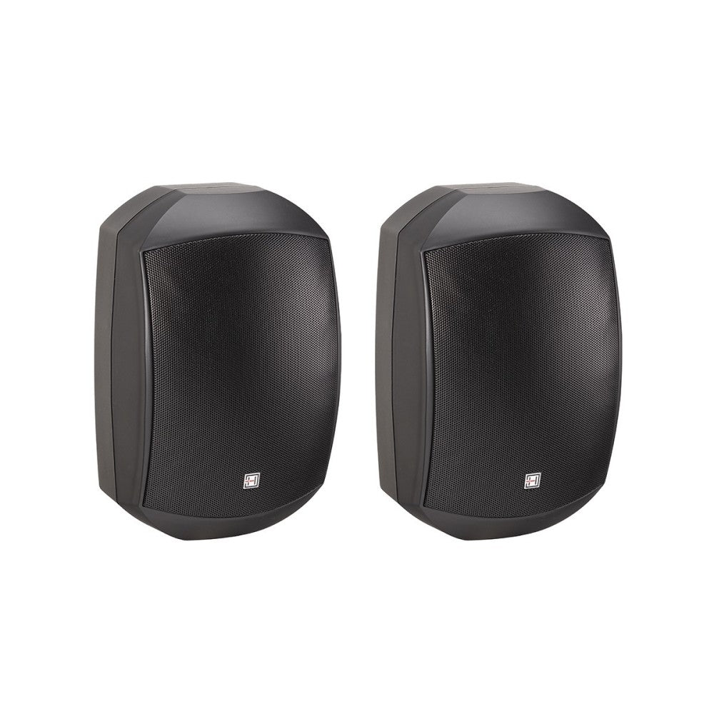 HELVIA LIDO-640 WPB COPPIA DIFFUSORI A PARETE IP-65 NERO