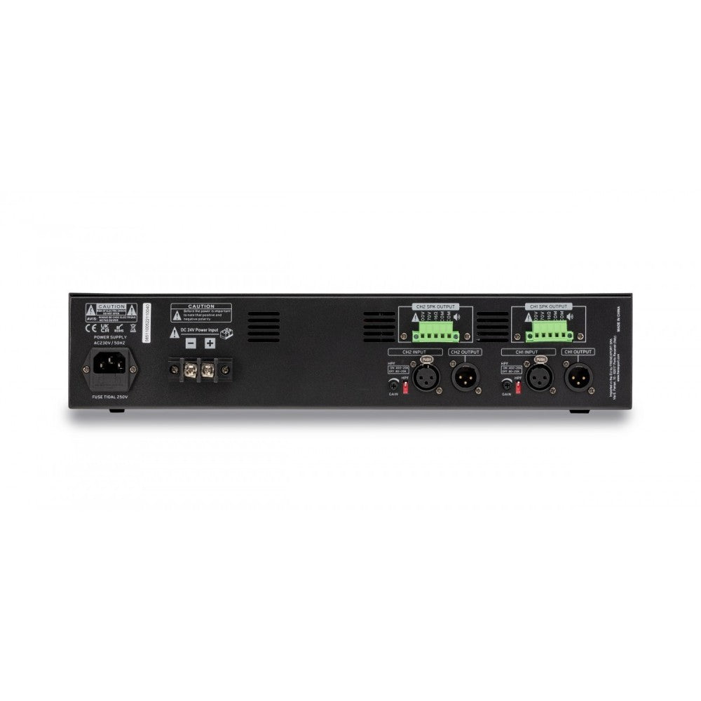 HELVIA ZEUS 2240CA AMPLIFICADOR DE POTENCIA 2 X 240W